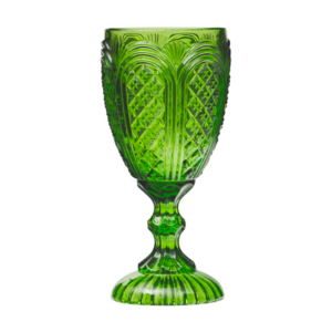 Carousel Goblet Green