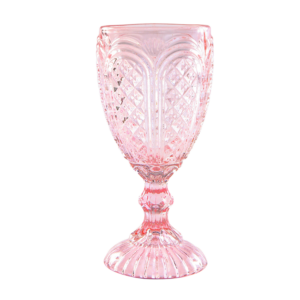 Carousel Goblet Pink
